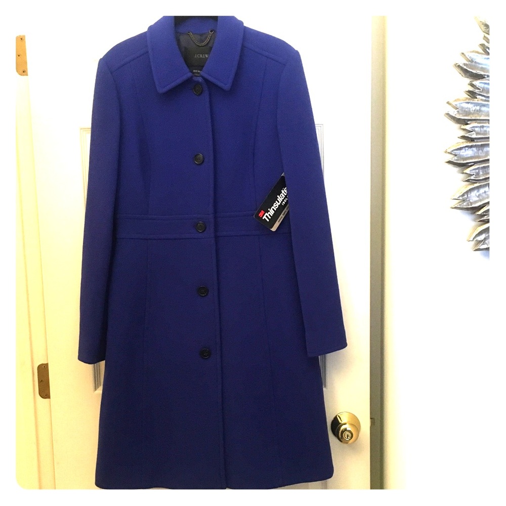 J. Crew Lady Day Double-Cloth Coat with Thinsulate